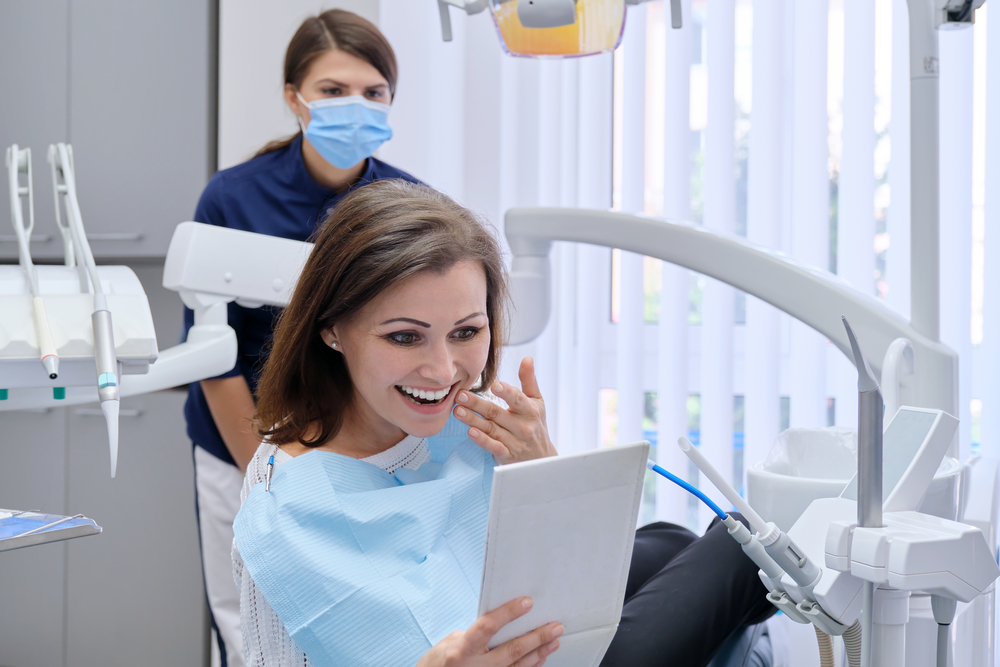 tooth colored fillings for front teeth